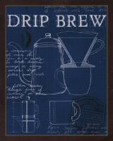 Coffee Blueprint III Indigo #15941
