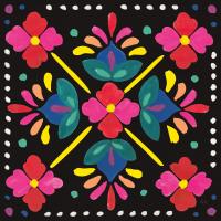 Floral Fiesta Tile I #41503 Floral Fiesta Tile I #41503