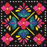 Floral Fiesta Tile I #41503