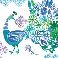 Jewel Peacocks I #41802