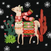 Lovely Llamas IV Christmas Black #43978 Lovely Llamas IV Christmas Black #43978