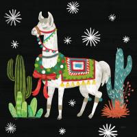 Lovely Llamas V Christmas Black #43979 Lovely Llamas V Christmas Black #43979