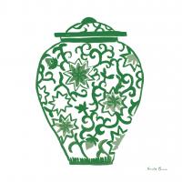 Chinoiserie III Green #45964-14x14