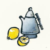 Tea and Lemons Navy #46147