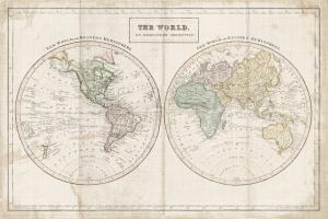 Old World Eastern Western Linen #46560-36x24 Old World Eastern Western Linen #46560-36x24