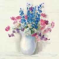 Ironstone Bouquet II Bright #46643-12x12 Ironstone Bouquet II Bright #46643-12x12