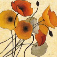 Pumpkin Poppies II #4680 Pumpkin Poppies II #4680