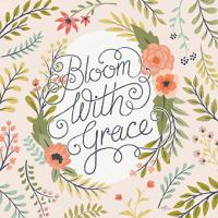 Retro Garden II - Bloom with Grace Pale Blush #47195