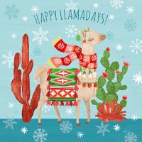 Lovely Llamas Christmas IV #47236