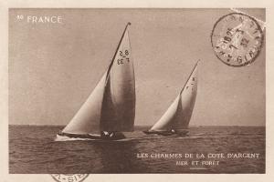 Vintage Sailing I Sepia #47261