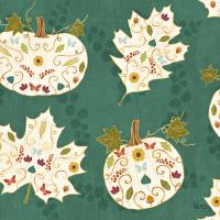 Autumn Otomi Pattern IE #47661