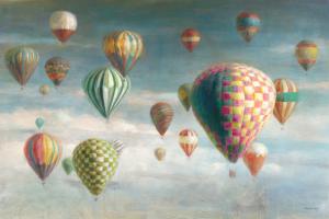 Hot Air Balloons with Pink Crop #47867