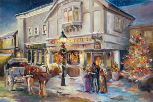 A Christmas Night Light #48086-36x24 A Christmas Night Light #48086-36x24