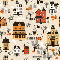 Spooky Village Pattern I #48108