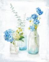 Beach Cottage Florals III - No Shells #48395-16x20 Beach Cottage Florals III - No Shells #48395-16x20