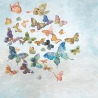 Beautiful Butterflies v3 Sq Light #48720-27x27 Beautiful Butterflies v3 Sq Light #48720-27x27