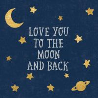 Moon Love I Indigo # Moon Love I Indigo #