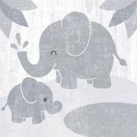 Safari Fun Elephant Gray no Border #49895 Safari Fun Elephant Gray no Border #49895
