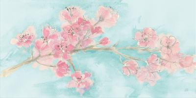 Cherry Blossom I Teal #50070