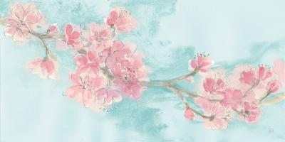 Cherry Blossom II Teal #50071 Cherry Blossom II Teal #50071