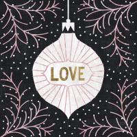 Jolly Holiday Ornaments Love Metallic #50316 Jolly Holiday Ornaments Love Metallic #50316