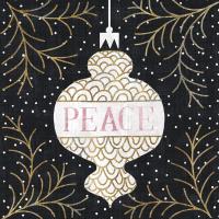 Jolly Holiday Ornaments Peace Metallic #50317 Jolly Holiday Ornaments Peace Metallic #50317