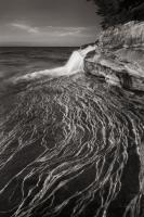 Pictured Rocks Michigan I BW #50393