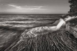 Pictured Rocks Michigan II BW #50394 Pictured Rocks Michigan II BW #50394
