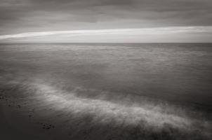 Lake Superior Beach I BW #50399