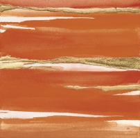 Gilded Mandarin I Burnt Orange #50776-12x12 Gilded Mandarin I Burnt Orange #50776-12x12