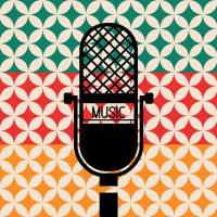 Microphone Music Retro #50937