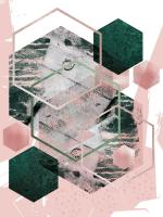 Pink Green Geometric #50985 Pink Green Geometric #50985