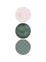 Evergreen Blush Geo 3 #50991 Evergreen Blush Geo 3 #50991