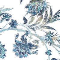 Vic Floral Indigo #51101 Vic Floral Indigo #51101