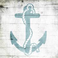 Teal Anchor Toned Down #51104 Teal Anchor Toned Down #51104