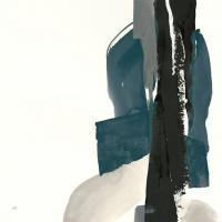 Black and Dark Teal I #51141 Black and Dark Teal I #51141
