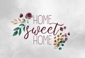 Home Sweet Home - Floral #51234 Home Sweet Home - Floral #51234