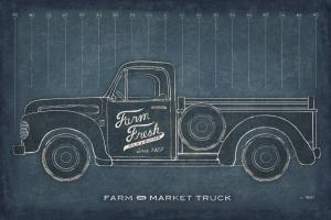 Farm Truck Blueprint #51517 Farm Truck Blueprint #51517