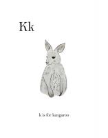 K is for Kangaroo #51582