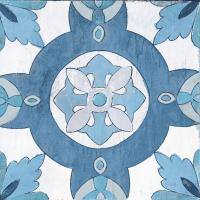 Gypsy Wall Tile 6 Blue Gray #51737 Gypsy Wall Tile 6 Blue Gray #51737