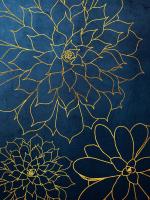 Navy Gold Succulent 3 #51936 Navy Gold Succulent 3 #51936