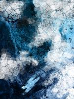 Navy White Abstract #51962 Navy White Abstract #51962