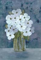 White Floral Blues 2 #52967