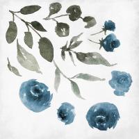 Blue Wash Floral #53273 Blue Wash Floral #53273