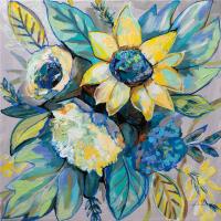Sage and Sunflowers I #53462 Sage and Sunflowers I #53462