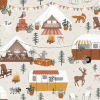 Gone Glamping Pattern IA #53609