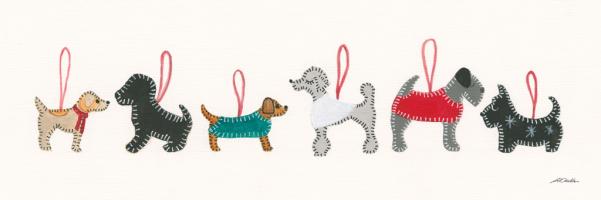 Holiday Dog Ornaments #53724