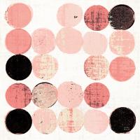 Dots II Square I Pink Black #53752 Dots II Square I Pink Black #53752