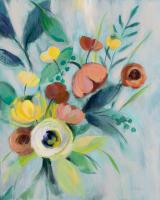 Colorful Elegant Floral I #53843 Colorful Elegant Floral I #53843