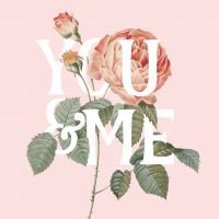 Botanical Pink Rose II You #53889 Botanical Pink Rose II You #53889